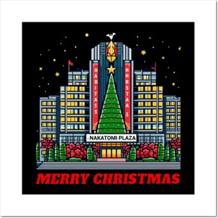 Nakatomi plaza Christmas Posters and Art